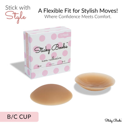 (Non - Adhesive) Sticky Boobs
