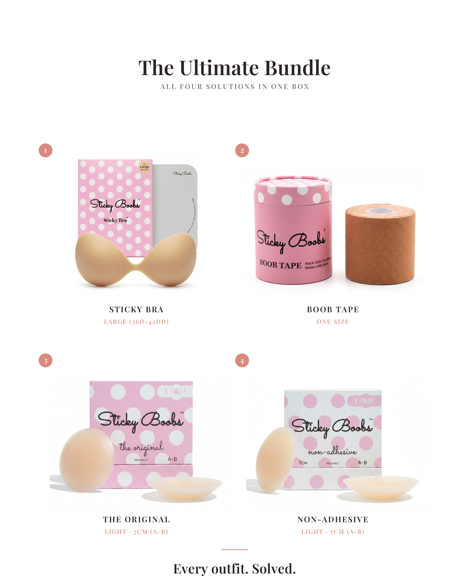Sticky Boobs Ultimate Bundle — what&