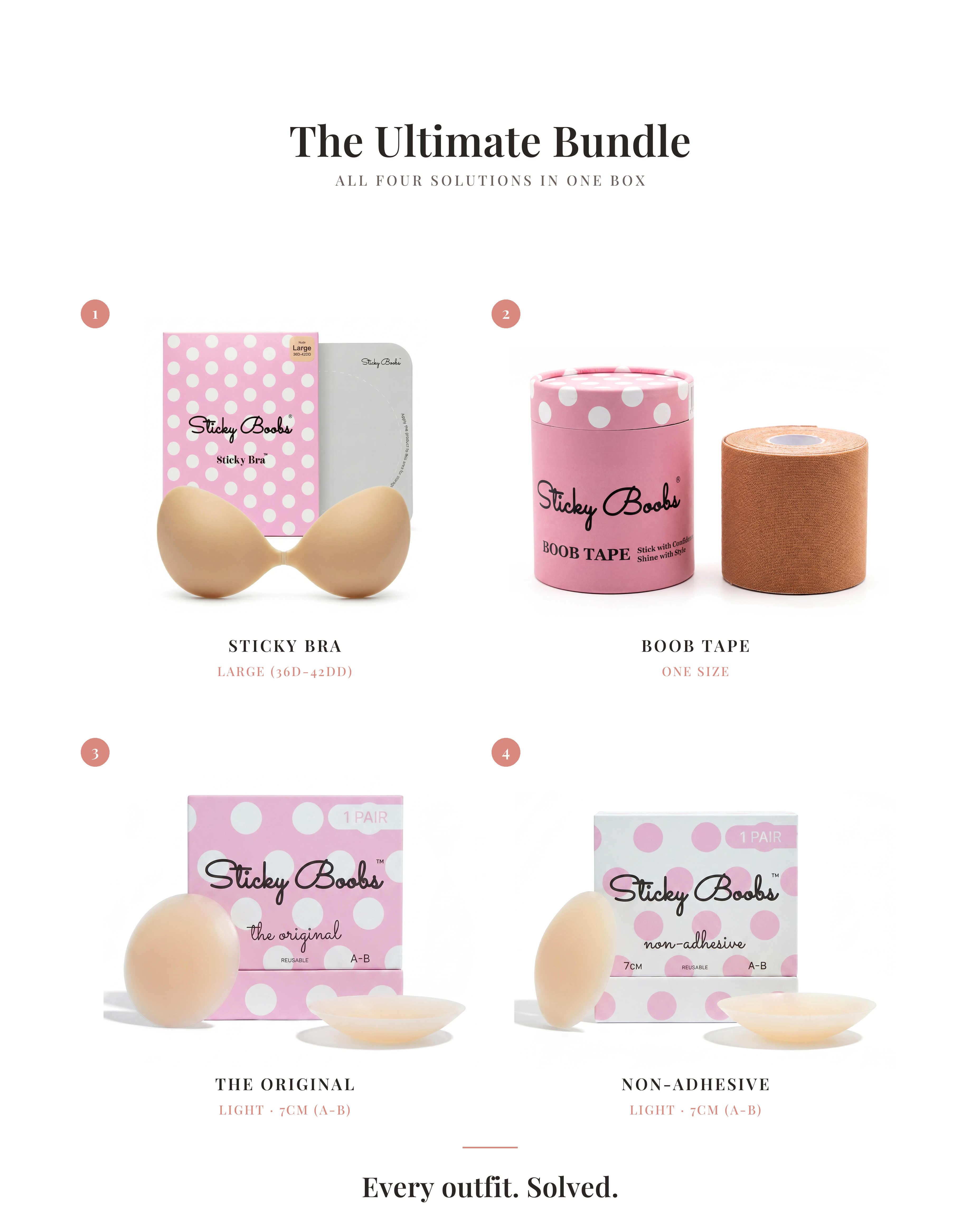 Sticky Boobs Ultimate Bundle — what&