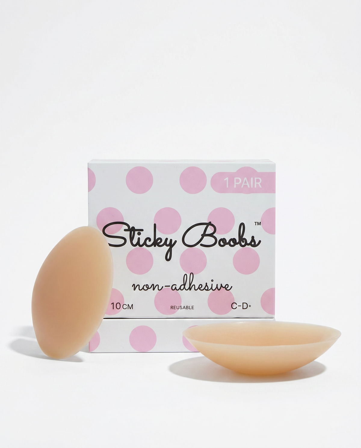 The Cover Set, Tan, C-D+ — Non-Adhesive pair with box 