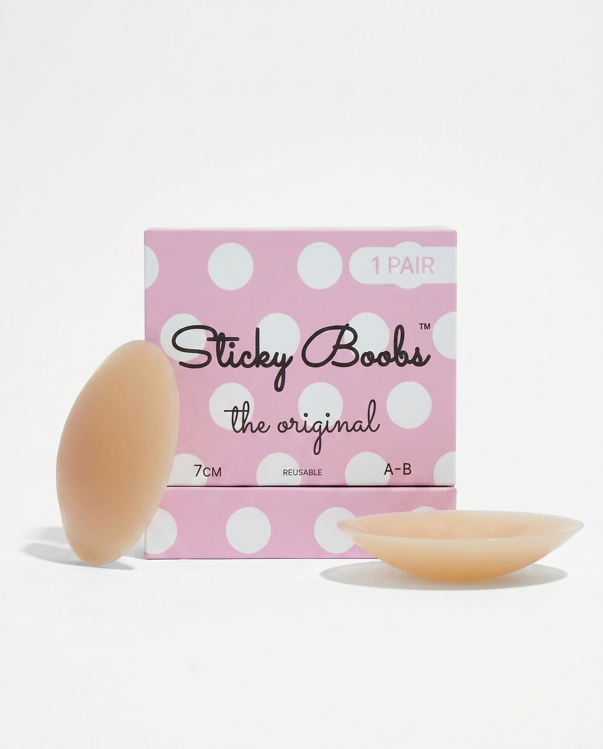 The Cover Set, Tan, A-B — adhesive Original pair with box 