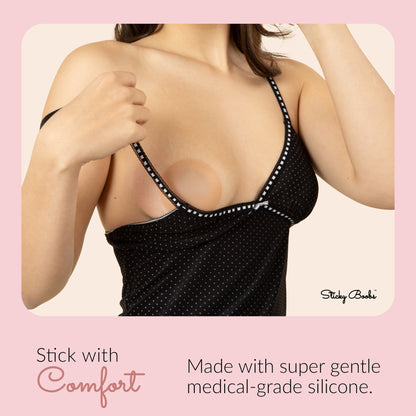 (Non - Adhesive) Sticky Boobs